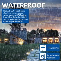 Introducing the Elecall LED Flood LightElecalls LED Flood Lights provide high performance long life and energy savings in a simple nofrills conventional looking fixture The LED Flood Light is guaranteed to provide you better cheaper and healthier lighting