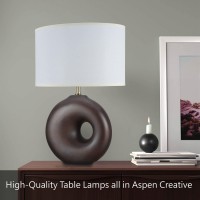 Aspen Creative 401031 13 12 High Modern Metal Desk Lamp Black Finish With Metal Lamp Shade 4 34 Wide