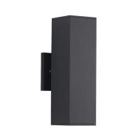 Cerdeco 37858Tz Brandon Aluminum Modern Outdoor Wall Light, Exterior Up Down Light Fixtures Matte Black [Ul Listed]