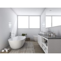 Led Vanity L:7.4 W:3.9 H:12.3 11W 1000Lm 3000K Frosted White & Nickel Finish Glass Lens