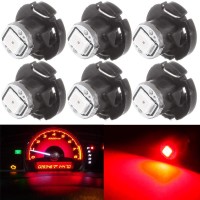 6 pieces 2835chips LED bulbs High quality and Brand New Neo Wedge Wide Angle bulbs provides wide angle beam and excellent wide spread of lightThese units are excellent for replacing instrument cluster paneldashboard gauge light bulbsMuch brighter than the