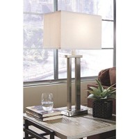 Signature Design By Ashley Aniela Minimalist Table Lamp, 2 Count Lamps, 29.5