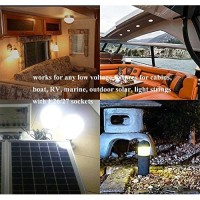 Taysing 12V Light Bulb A19 9W Cold White 6000K E26 Screw Base 12V Led Bulb Dc 12 Volt 24V 36V 48V Low Voltage Lights For Solar Battery System,Rv,Marine Boat,Off Grid Lighting(9W-6000K-2 Pack)