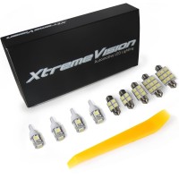 XtremeVision Pure White Premium Interior LED Kit XtremeVision LED Interior Package comes with everything you need to upgrade your stock interior lights to LED Every kit is fully PlugandPlay allowing a quick and easy installation Each kit will come with an