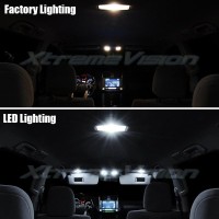 XtremeVision Pure White Premium Interior LED Kit XtremeVision LED Interior Package comes with everything you need to upgrade your stock interior lights to LED Every kit is fully PlugandPlay allowing a quick and easy installation Each kit will come with an