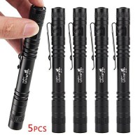 Ultrafire Pocket-Sized Flashlight,Uf-3Al,Penlight With White Led,80 Lumens,5 Pack (Flashlight Only)