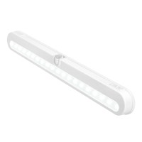 Bls Led Closet Light, Super Bright 20 Led Motion Sensor Light, Wireless Kitchen Cabinet Light With Auto On Off Function, Battery Powered Or Dc Input Light Bar, Light Sensor