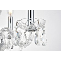 Elle Collection Pendant D17In H18In Lt:4 Chrome Finish