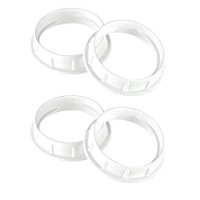 Dysmio Light Socket Shade Rings,Aluminum Threaded Socket Ring For Medium Base E26 Sockets Pack Of 2