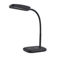 Sunbeam Flexible Neck Led Desk Lamp Adjustable Light Energy Star Black