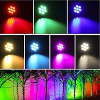 Meihong Solar Halloween Spot Lights Multi-Color, Outdoor Solar Spot Lights Color Changing, Waterproof Solar Spotights Solar Led Landscape Lights (Changing Color & Fixed Color) (Color 2 Pcs)