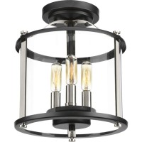 Progress Lighting P550011-031 Squire Outdoor, Black, 11.00X9.88X9.88