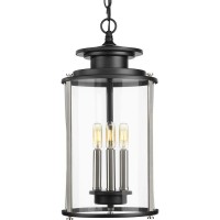 Progress Lighting P550012-031 Squire Outdoor, Black, 20.25X9.88X9.88