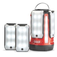 Get the convenience of multiple lights in one when you have the Coleman quad Pro 800L LED lantern When you need to take some light with you without taking the whole lantern simply POP one of the takealong light panels off the base to use as a personal lig