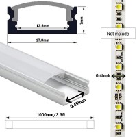 Starlandled Led Strip Channel 20Pack Led Aluminum Channel With Cover And Complete Mounting Accessories For Smd2835 600Leds Warm White Led Strip