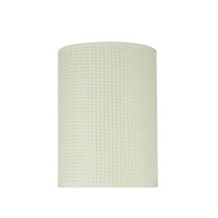 Aspen Creative 31123 Transitional Drum (Cylinder) Shaped Spider Construction Lamp Shade In Beige, 8