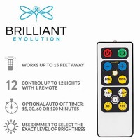 Brilliant Evolution Warm White Wireless Led Light Bar: Under Counter Lights, Cabinet Lights With Remote, Capstone Lighting, Above Kitchen Sink Light, Battery Operated Wall Lights