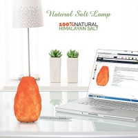 Himalayan Glow S-17001 Wbm 17001 Natural Naked Salt Lamp, Etl Listed Nightlight Dimmer