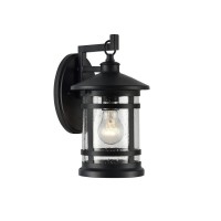 Chloe Ch22070Bk11-Od1 Outdoor Lighting, One Size, Textured Black