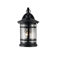 Chloe Ch22070Bk11-Od1 Outdoor Lighting, One Size, Textured Black