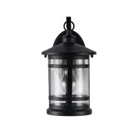 Chloe Ch22070Bk11-Od1 Outdoor Lighting, One Size, Textured Black