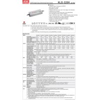 Mw Mean Well Hlg-320H-15B 15V 19A 285W Single Output Switching Led Power Supply With Pfc