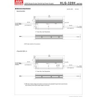Mw Mean Well Hlg-320H-15B 15V 19A 285W Single Output Switching Led Power Supply With Pfc