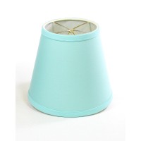 5X8X7 Empire Linen Edison Clip On Lampshade Island Paradise - Perfect For Small Table Lamps, Desk Lamps, And Accent Lights -Small, Island Paradise