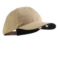 Powercap Led Hat 25/10 Ultra-Bright Hands Free Lighted Battery Powered Headlamp - Khaki Unstructred Cotton (Cub4-282672)