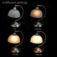 Mini Modern Bankers Desk Lamp With Touch Dimmer Control Base