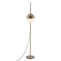 Waterloo Floor Lamp White And Bronze