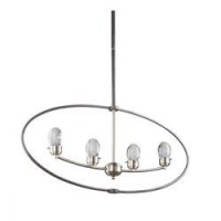 FeaturesThe Kingsford series has an authentic rebar exterior frameThe seeded circular glassware is illuminated by bright energy efficient LEDsThe seeded glassware sparkles when the LEDs shine on the glassPrimary Bulb 4 x 48 wattscolor Temperature 3000KTot