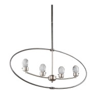 FeaturesThe Kingsford series has an authentic rebar exterior frameThe seeded circular glassware is illuminated by bright energy efficient LEDsThe seeded glassware sparkles when the LEDs shine on the glassPrimary Bulb 4 x 48 wattscolor Temperature 3000KTot