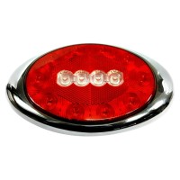 Kaper II Designer LED Combination Tail Lamp Brake Light Turn Signal Reflector and Back Up Light This distinctive tail lamp is a surface mounted light that may be used in vehicle assembly or retrofitting older vehicles This tail lamp meets all of the rigid