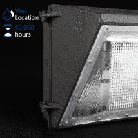 Ledmo 120W Led Wall Pack Light 15840Lm 840W Hpshid Equivalent 5000K Led Security Flood Commercial And Industrial Outdoor Led Wa