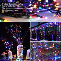 Fullbell Decorative String Lights 72.2 Feet 200 Led Fairy Lights 5V Usb Powered Supply With Multi Lighting Modes Controller For Chirstmas, Birthday Party, Wedding And Kid'S Bedroom (Multi-Colored)