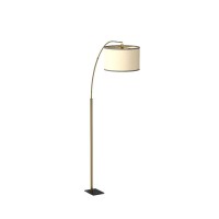 Brightech Logan Arc Floor Lamp Bright Standing Lamp For Living Rooms Offices Bedrooms Modern Living Room D Cor Tall Hangi