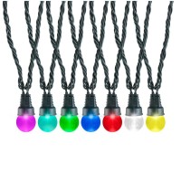 Gemmy Applights 12-Light Multi-Color G30 Indoor/Outdoor Holiday Light Set