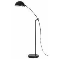 60W Pinehurst Metal Arc Floor Lamp With Metal Shade