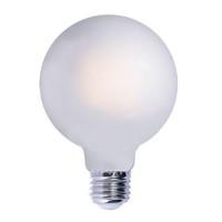 Bulbrite Led G40 Dimmable Medium Screw Base (E26) Light Bulb, 75 Watt Equivalent, 2700K, Frost