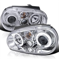 You Are Looking At A Complete Set Including Left And Right Side Aftermarket Projector Headlights The Design Of Projector Designed Headlights Was Originated From Racing Vehicles Driven At Night Our Headlights Come Included With Halogen Bulbs And A Wiring H