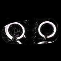 You Are Looking At A Complete Set Including Left And Right Side Aftermarket Projector Headlights The Design Of Projector Designed Headlights Was Originated From Racing Vehicles Driven At Night Our Headlights Come Included With Halogen Bulbs And A Wiring H