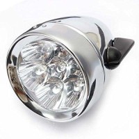 Vintage Retro Bicycle Bike Front Light Lamp 7 Led Fixie Headlight With Bracket