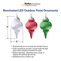 Xodus Innovations Wp680 Battery Powered Hanging Decorative Outdoor Pulsing 8