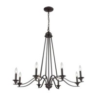 Farmington 8 Light Chandelier In In Oil Rubbed Bronze