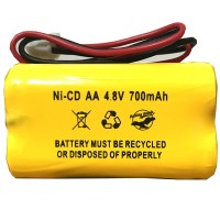 Lite Bl93Nc484 Bl93Nc485 Baa-48R Daa700Mah Emergi-Lite Bl93Nc487 4.8V4-Td-800Aa-Hp 4.8V 700Mah Nicad Battery Replacement Exit Sign Emergency Light Nicd 4.8V 500Mah 800Mah 1100Mah