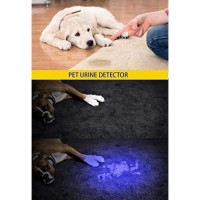 Darkbeam Uv Light Rechargeable Usb Flashlight 395Nm Blacklight Ultraviolet Wood'S Lamp Led Portable Mini Handheld Pocket Torch Detector For Dog Urine Pet Stains Anti-Counterfeiting, Resin Curing