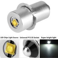 Ludopam Conversion Upgrade Led Bulb Replacement Compatible For Maglite Flashlight 3 4 5 6 Cell C/D