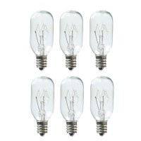 Eiko 25T8C-120V Light Bulb, Pack Of 6