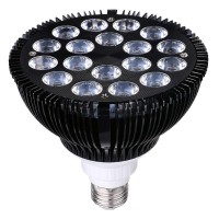 Higrow Led Aquarium Light Blub, Wolezek 36W Led Plant Grow Light Bulb With 18X2W 450-460Nm Blue Leds For Indoor Plants Veg And Aquarium Plants Growing